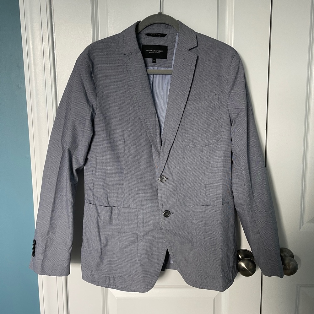 JCrew Lightweight Grey Sport Coat 38S